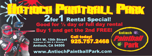 AntiochPaintball 500 Ads & Coupons