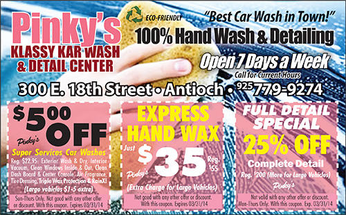 Pinkys 500 Ads & Coupons