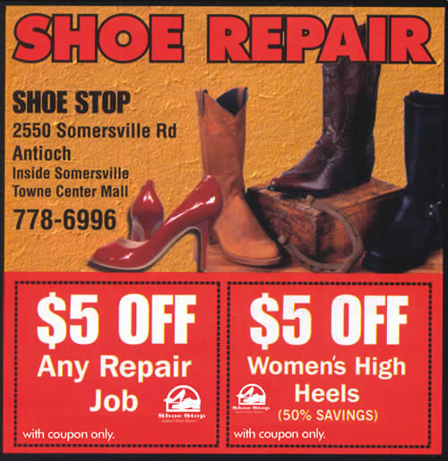 ShoeStop 500 Ads & Coupons