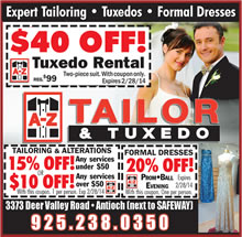 A-Z Tailors & Tuxedo