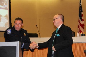 Reserve Officer Chris Ming retired after more than 29 years with the Antioch Police Department.