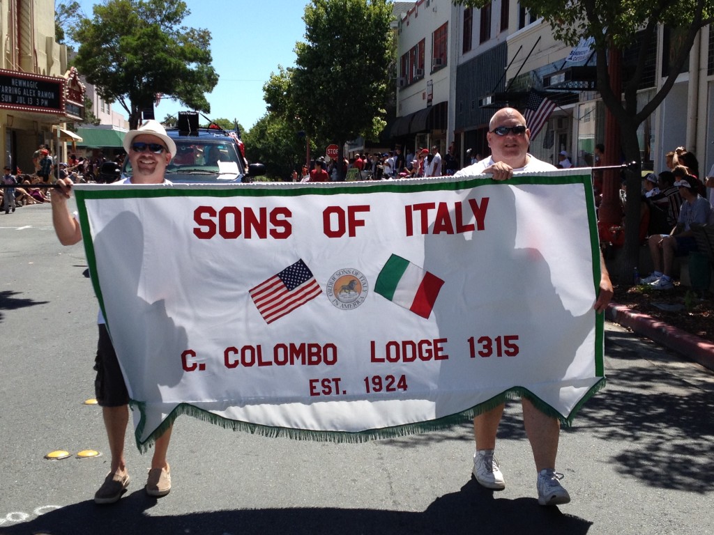 Sons of Italy banner