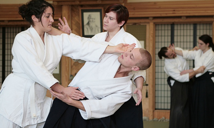 Aikido is a non-violent form of martial arts.