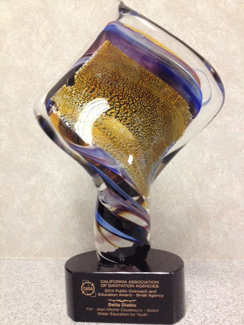 CASA 2014 Public Education Award given to Delta Diablo Sanitation District.