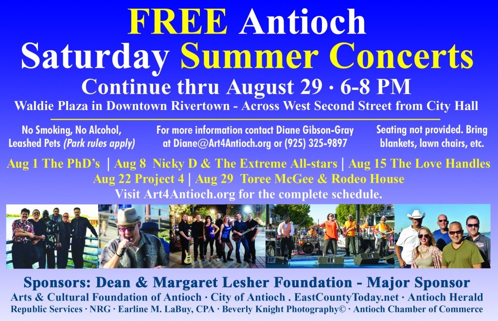 Free Summer Concerts ad 08-15