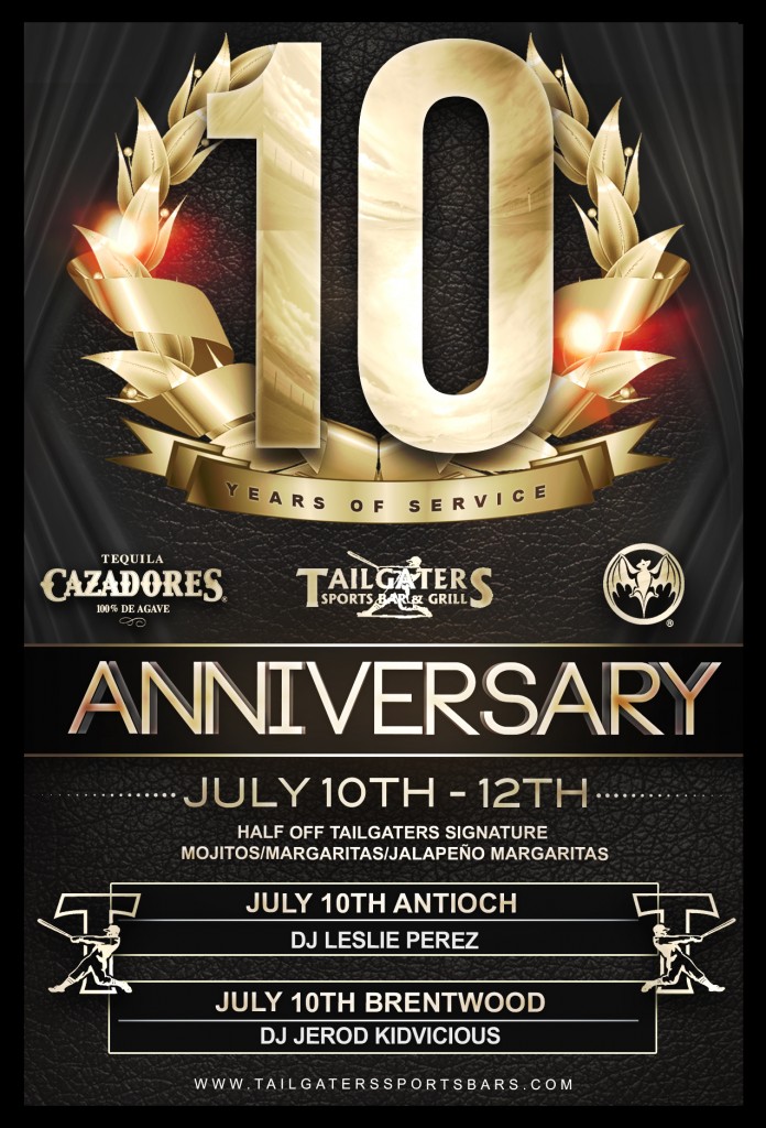Tailgaters 10th Anniversary