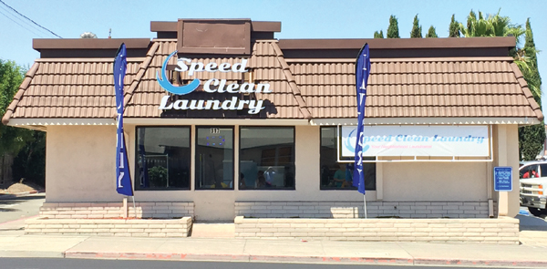 Speed Clean Laundry is located on East 18th Street in the former Kentucky Fried Chicken building across from Pinky's car wash.
