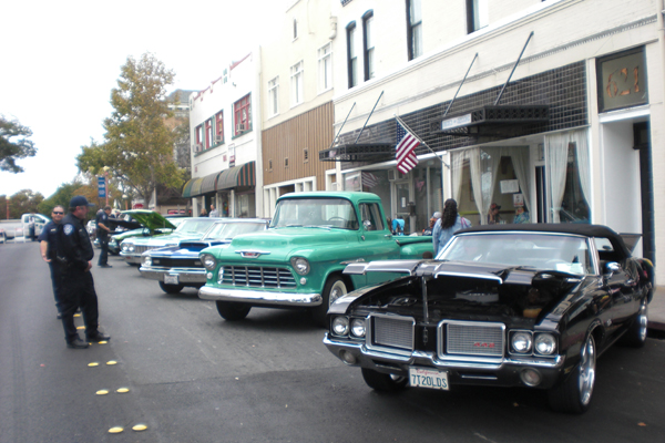 Midnighters NorCal car club car show on West 2nd Street, Saturday, October 17, 2015. Photo by Wayne Harrison