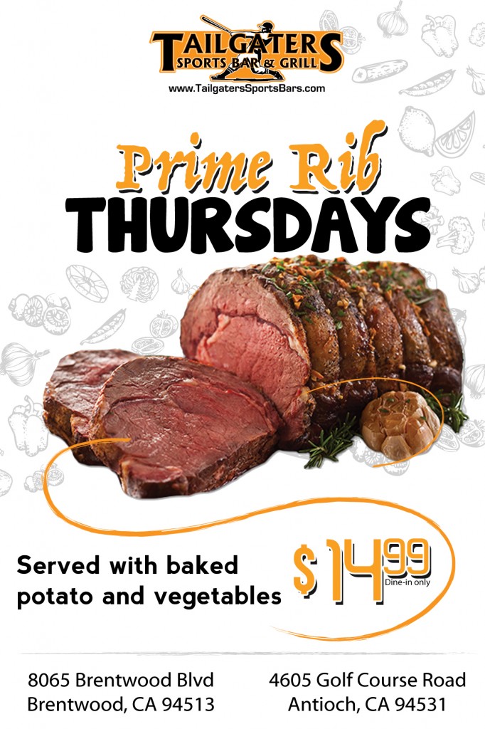 Prime Rib Thursdays TG
