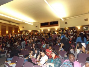All the girls at Deer Valley High School attended the special Empowerment Project event in October.