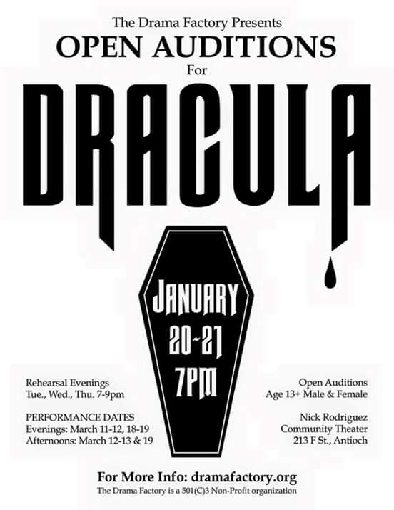 Dracula auditions