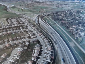 The new Highway 4/160 interchange ramps opened on Monday, Feb. 29 following a ribbon cutting ceremony. photo courtesy of CCTA