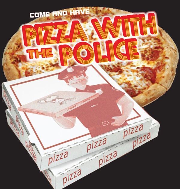 Pizza with the Police