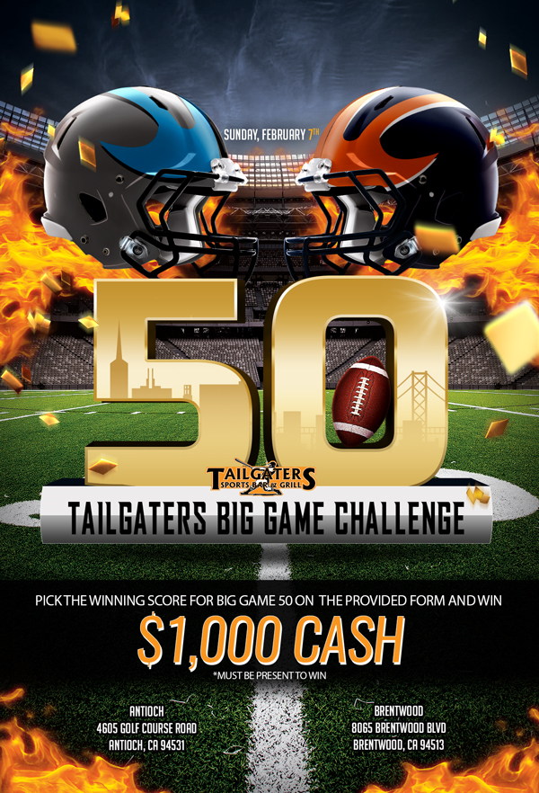 Tailgaters Super Bowl Big Game Challenge