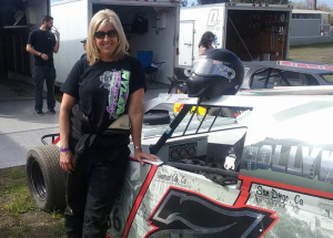 Patti Ryland #7 is set to compete in her second season in Sport Modifieds.  Photo by Michael Briggs. 