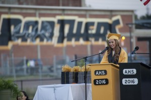 Antioch High ASB President Julia Odom shares her parting thoughts with the Class of 2016.
