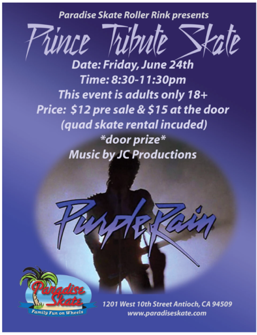 Prince Tribute Skate ad