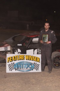 K.C. Keller #38 drove a great race to earn his second B Modified win. Photo by Paul Gould