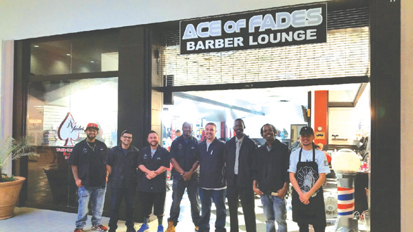 The barbers of Ace of Fades Barber Lounge, inside Somersville Towne Center in Antioch, are ready to serve you.