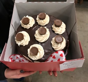 This peanut butter cup cake went for $2,000. That's almost $300 per peanut butter cup!