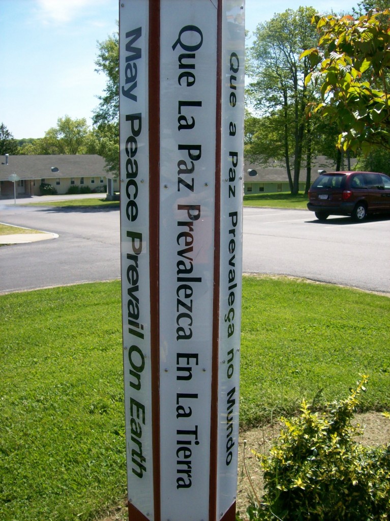 Peace Pole Dedicated at City Hall Next Month Antioch Herald
