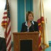Supervisor Mary Piepho at town hall meeting