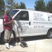 Travis Moorer & his carpet cleaning van