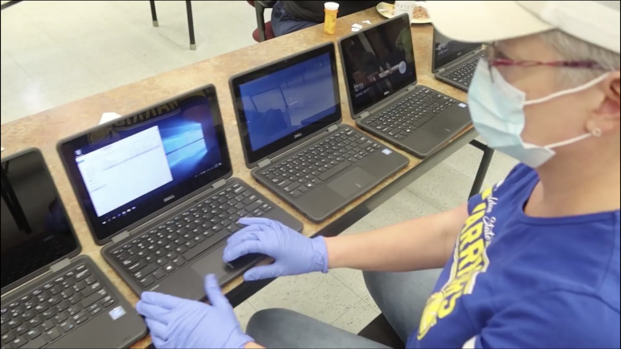 Antioch school district distributing over 2,500 laptops to students for Antioch school district distributing over 2,500 laptops to students for