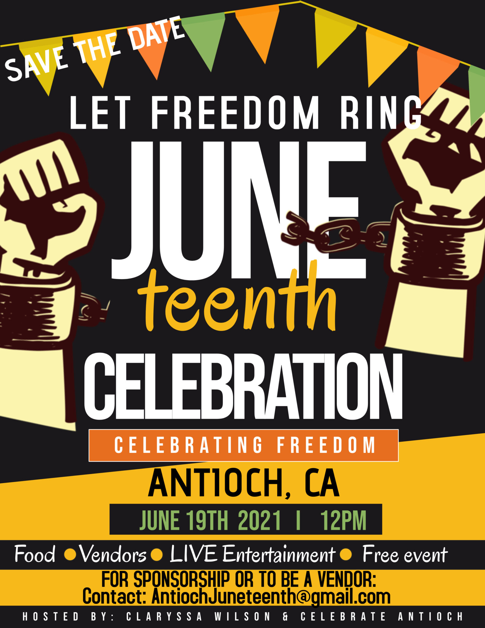 Save the date! Antioch Celebration to be held June 19th