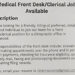 Med Clerical Job Classified Ad 09-22