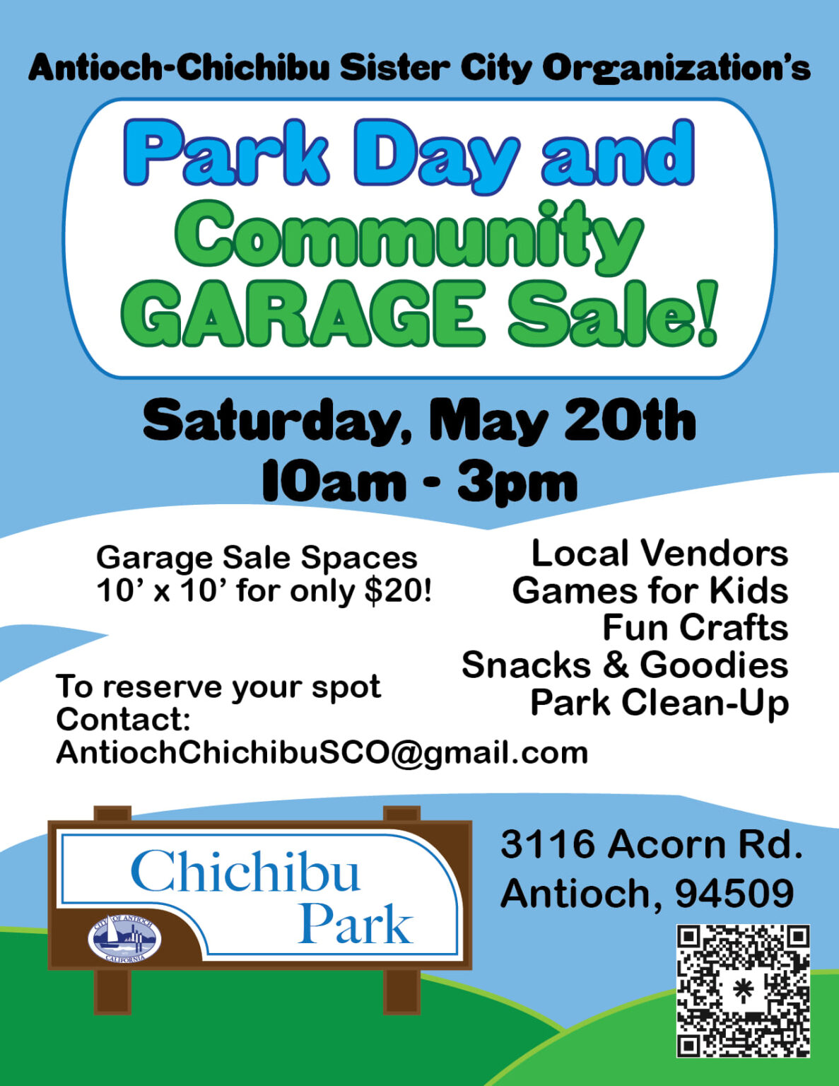 AntiochChichibu Sister City Organization to hold Park Day and