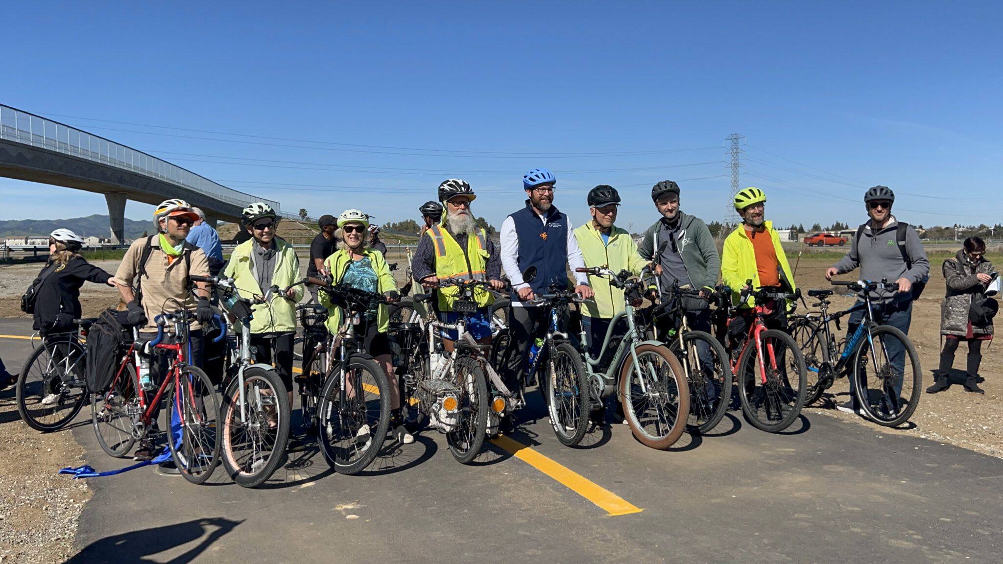 Opening of Mokelumne Trail Bicycle and Pedestrian Overcrossing in