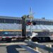 Amtrak train at I Street crossing 7-4-24