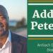 Addison Peterson photo & logo ACC 2024 campaign