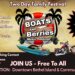 Boats & Berries Aug 17 & 18